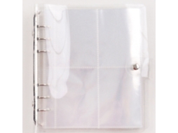 2026 álbum de Fotos Transparente de Hojas Sueltas Con Gran Capacidad, Portátil, Color Jelly Y Funda Pvc para Tarjetas Fotográficas Mini