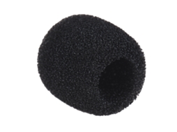 2026-cubre-micrófono De Espuma Mini Para Micrófono Lapela E Auricular, Ideal Para Estúdio E Gravação De Áudio, Cor Preta