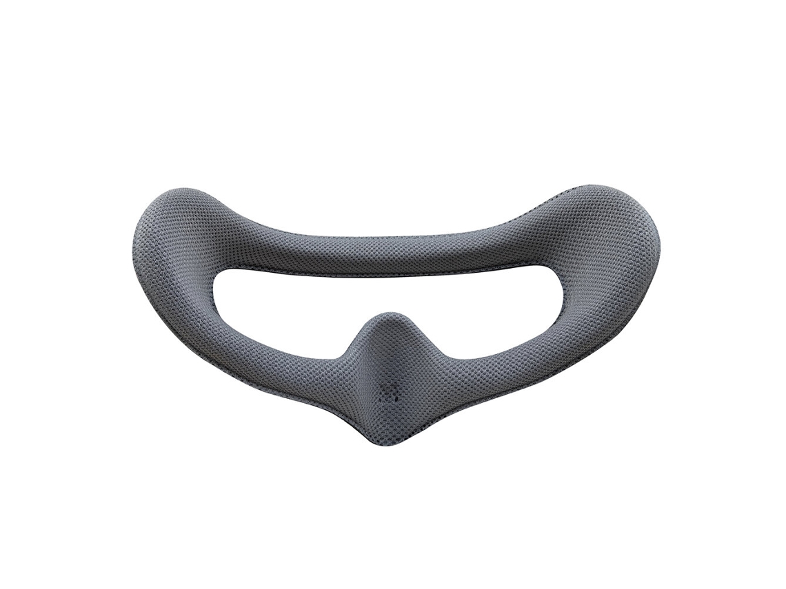 Máscara De Substituição Para Óculos Fpv Em Malha De Lycra Macia Espumada 3d, Preta/cinza, 12g, Para Óculos Antigravidade A1 Racing Drone Accessories.