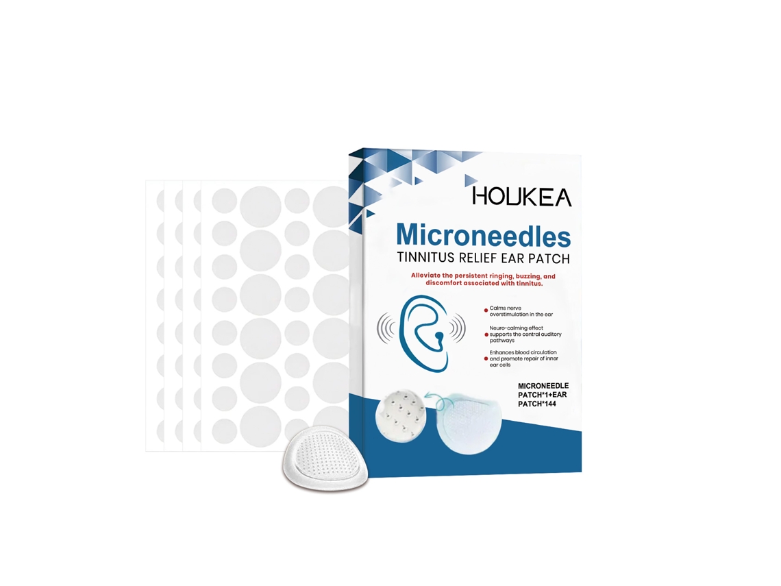 Parche Microneedle Ouvido Alivio Rápido