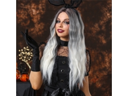 Peruca Halloween Realista Sexy Para Mulheres