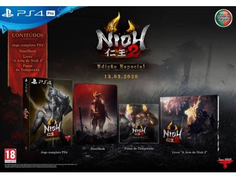Jogo PS4 Nioh 2 (Special Edition - RPG - M18) — Lançamento previsto a 13 de Março 2020