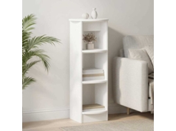 Vidaxl Armário Lateral Branco 40 X 40 X 100 Cm Madeira Engenheirada