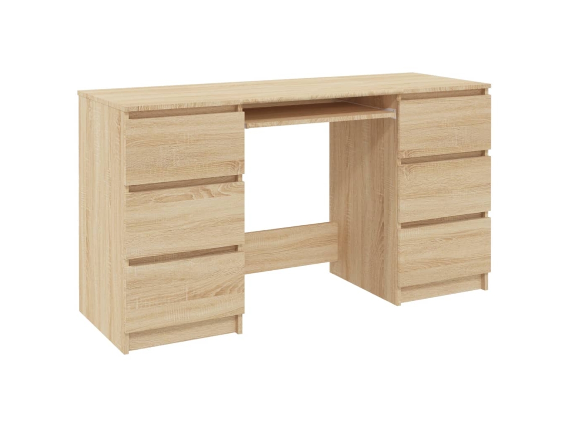 Writing Desk, Writing Desks Vidaxl Marrom Madeira Processada (n/a)