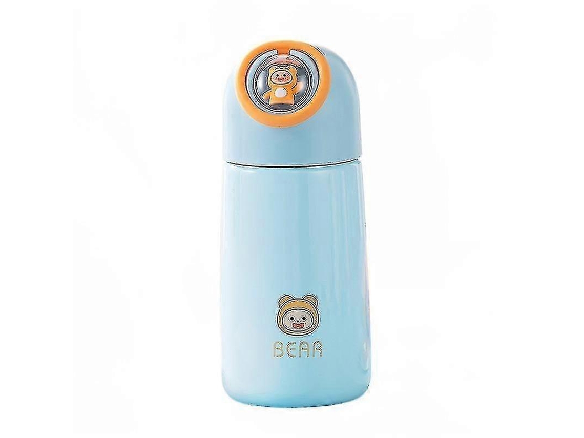 Garrafa Térmica De Aço Inoxidável 304 De 320 Ml, Garrafa Portátil Compacta Para Estudantes Ly Ebike