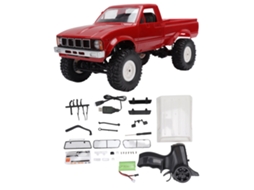 Business caminhão Rc de Picape 4wd 2.4ghz Bateria 600mah Pneus Antiderrapantes Carro de Escalada para Mais de 8 Anos