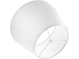 Abajur de Mesa em Linho Branco para Sala de Estar, Estilo Simples e Delicado, Fácil de Instalar, Leve e SFUSHOS