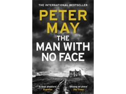 Livro The Man With No Face de Peter May (Inglês)