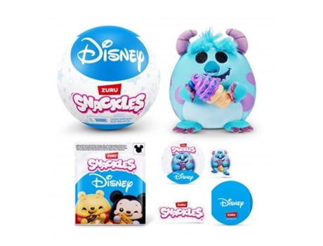 Peluche Sorpresa Disney Snackles Modelo Surtido Jugatoysp25 (1 Unidad Por Artículo Comprado)