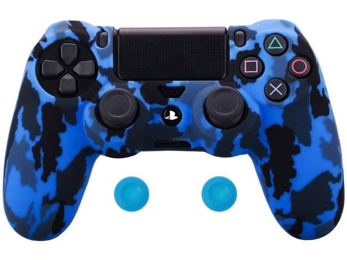Capa Comando YLW P4C01 (PS4 - Azul)