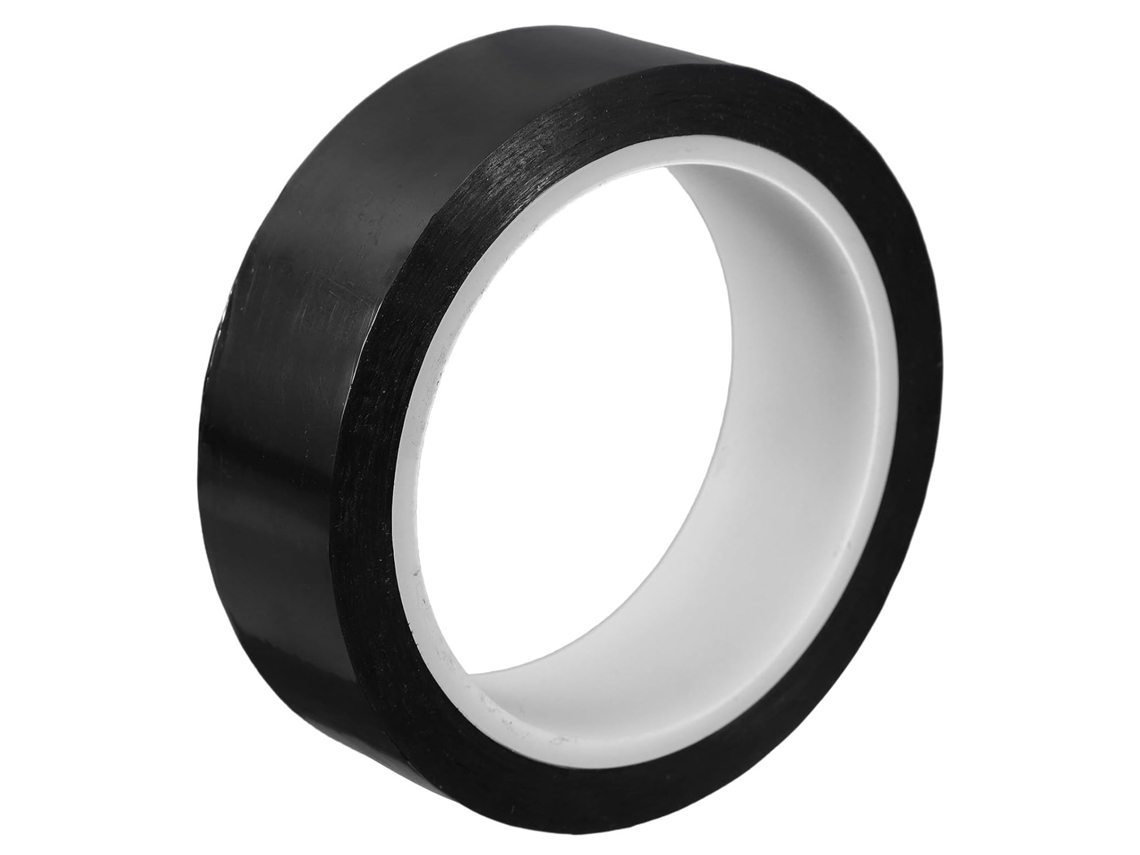 Fita Isolante Preta Fosca 30mm X 50m, Fita Adesiva Opaca Com Resistência Ao Calor, Para Proteção De Telas Em Ambientes