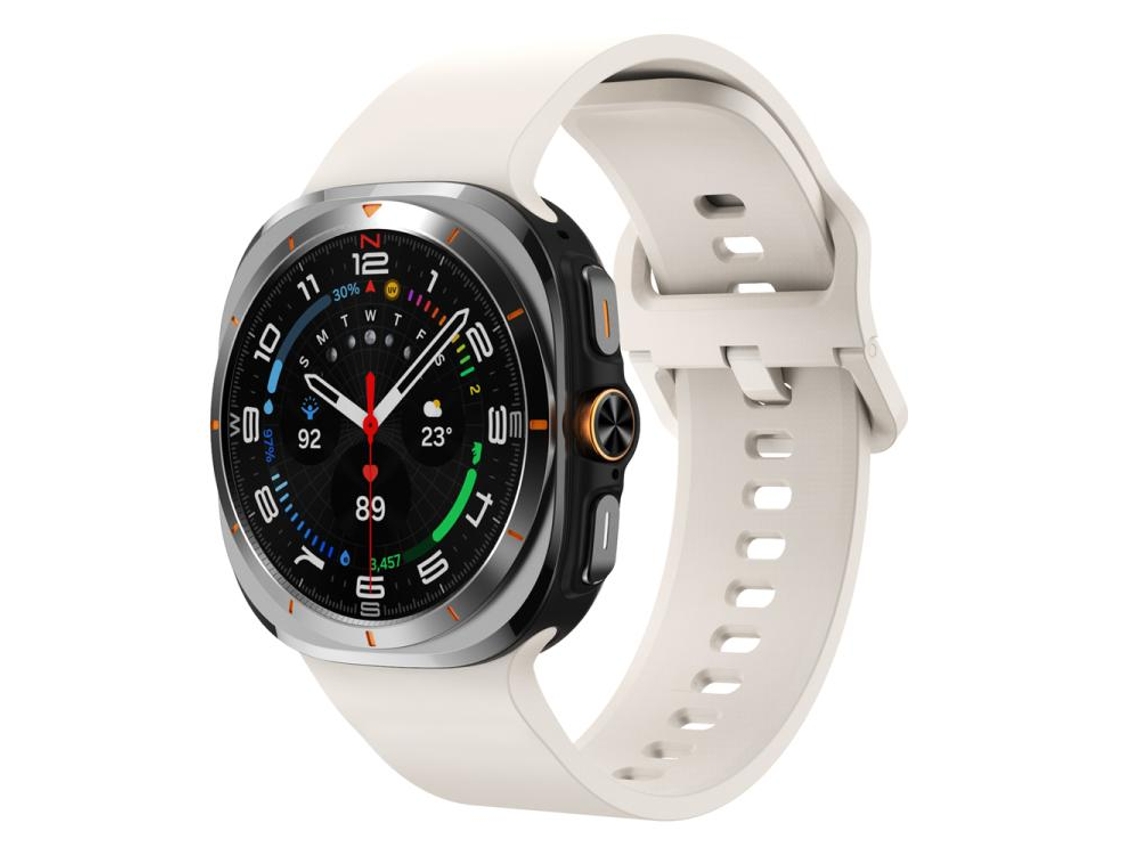 Bracelete Silicone para Samsung Galaxy Watch Ultra XIAOMOYU 47mm com Fivela Colorida