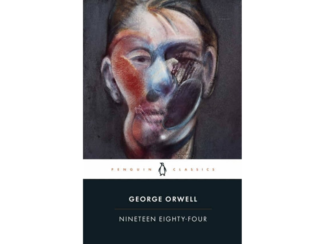Livro Nineteen EightyFour de George Orwell (Inglês)