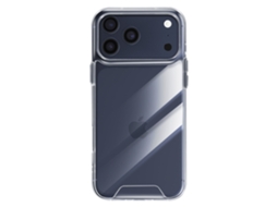 Enviro Capa Para Iphone 17 Pro Série Essential Com Bordas Elevadas Transparente