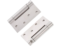 Dobradiças De Mola Simples Aço Inoxidável 4 Polegadas, Resistentes,