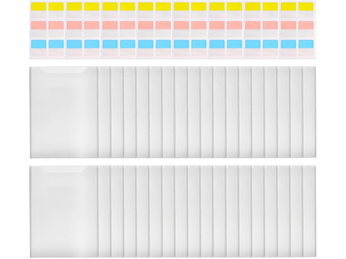 Pastas Transparentes Arquivos, 30 Unidades De Porta Documentos Transparentes