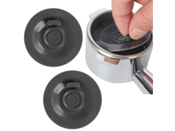 Duas Tampas De Limpeza De Silicone De 54 Mm, Compatíveis Com Máquinas De Café Da Marca Sage E Porta-filtros Universais Para Café Expresso.