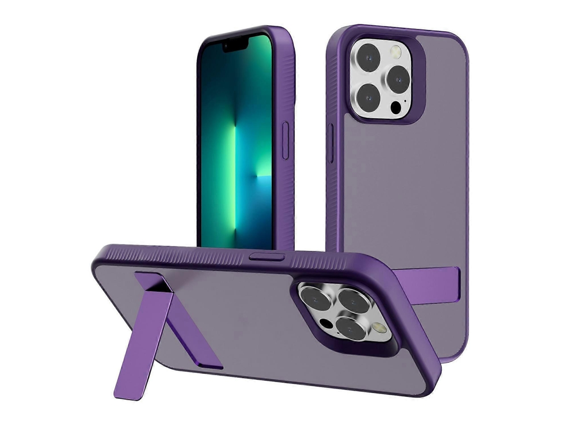 Capa De Celular Híbrida De Tpu Kalebol Frosted Holder Pc