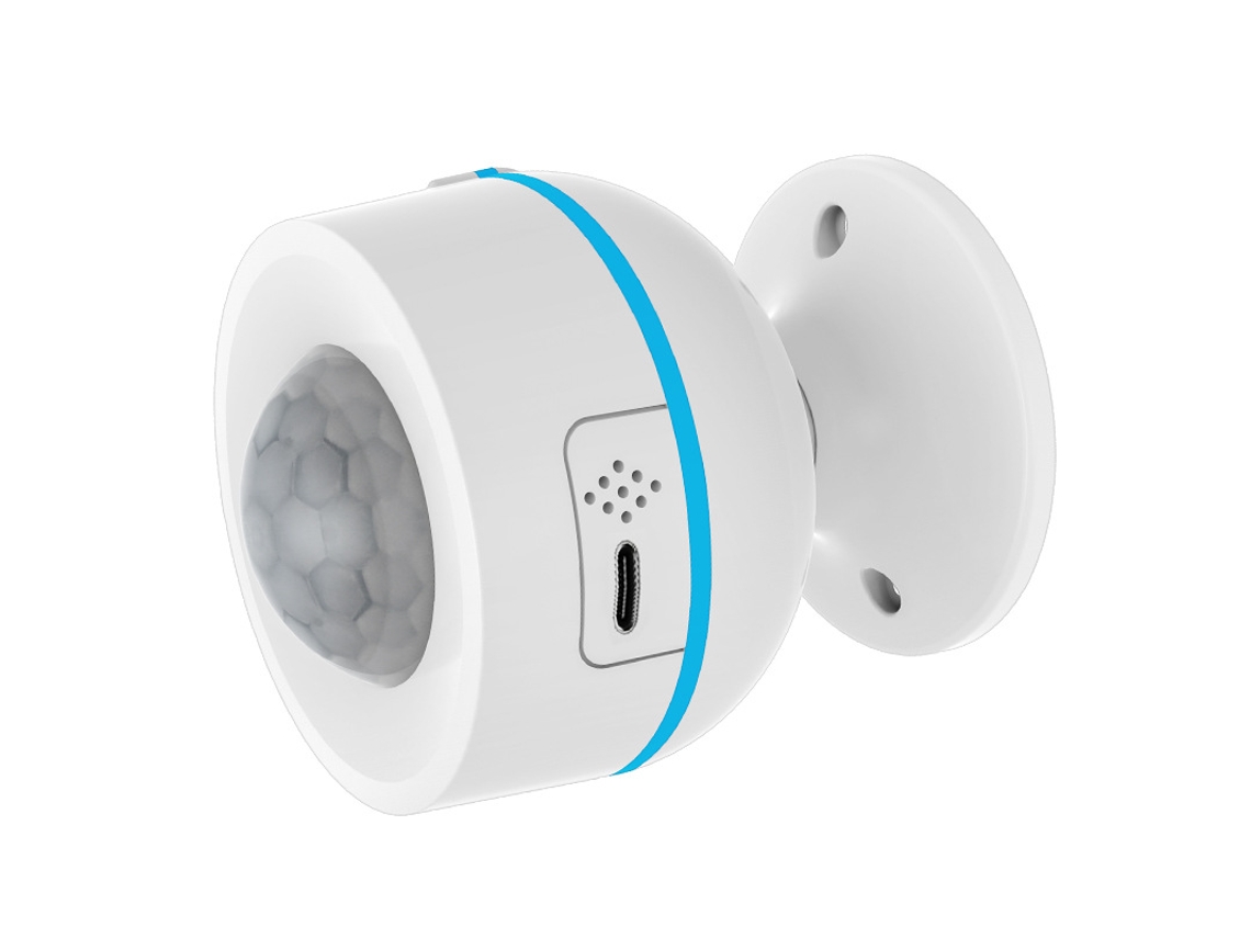 Sensor De Infravermelho Humano Inteligente Em Teto Sensor Usb De Ir Sfushos (yb Pd07tm, Bateria Interna)