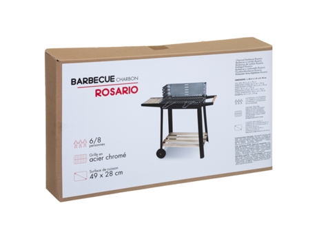 Churrasqueira a Carvão Rosariol. 54cm NEKA