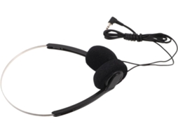 Luxshiny Casque Audio Filaire Rétro Noir Portátil Com Isolamento Fônico E Écoute Imersivo, Design Clássico