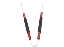 Pinça Para Churrasco Vicasky Em Aço Inoxidável Com Cabo De Madeira, Resistente E Prática Para Uso Em Churrascos, Buffets