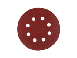 Laxiscreed Papel De Lixa Vermelho 125mm Para Esmerilagem E Polimento De Superfícies