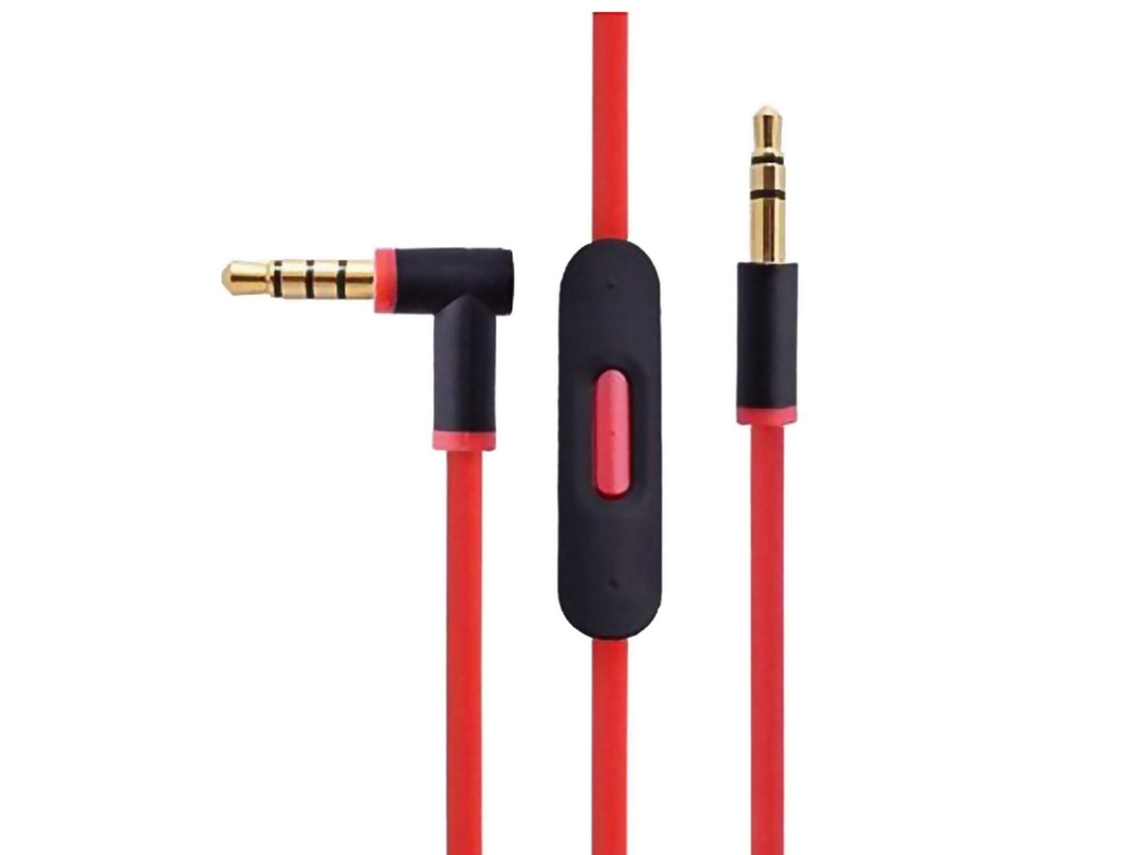 Cabo De Áudio De Substituição Para Fones De Ouvido Beats By Dr. Dre Com Microfone Embutido Para Studio/executive/mixr/s Aquaforge