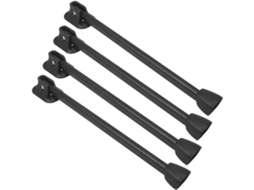 Popetpop Conjunto De 4-bases Dobráveis Para Mesa Com Pés Reforçados E Removíveis Móveis