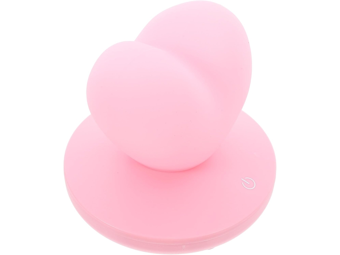Luminária Noturna Em Formato De Coração, Recarregável Via Usb, Com 3 E