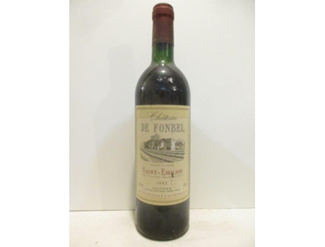Vinho Tinto CHÂTEAU DE FONBEL 1982 (75 cl - 1 unidade)