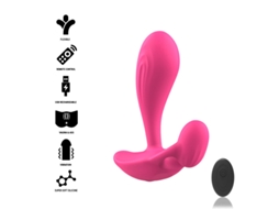 Intenso - Plug Anal Com Controle Remoto Shelly Rosa -