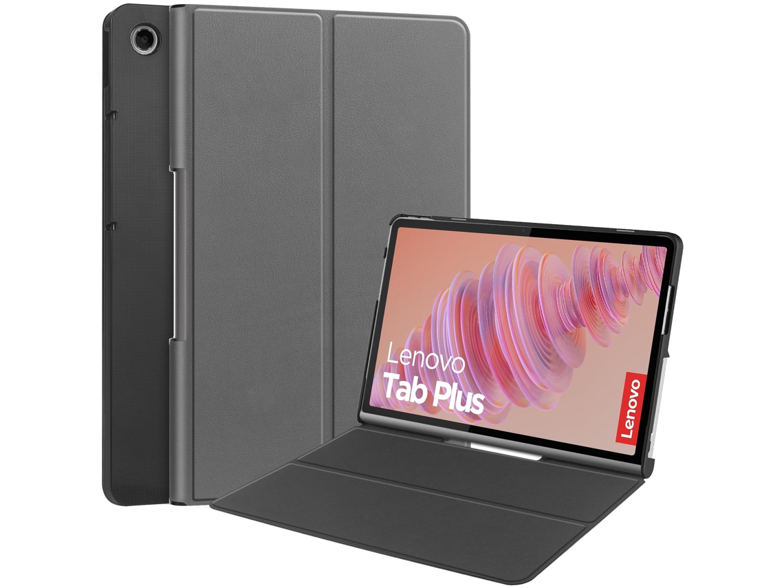 Capa Para Lenovo Tab Plus Tb351fu 2024 Cinza