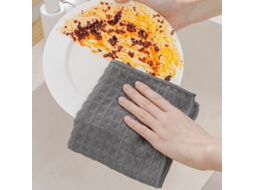 Conjunto De 6 Panos De Cozinha Em Celulose - Esponjas Reutilizáveis E Absorventes Sem Odor Para Pratos