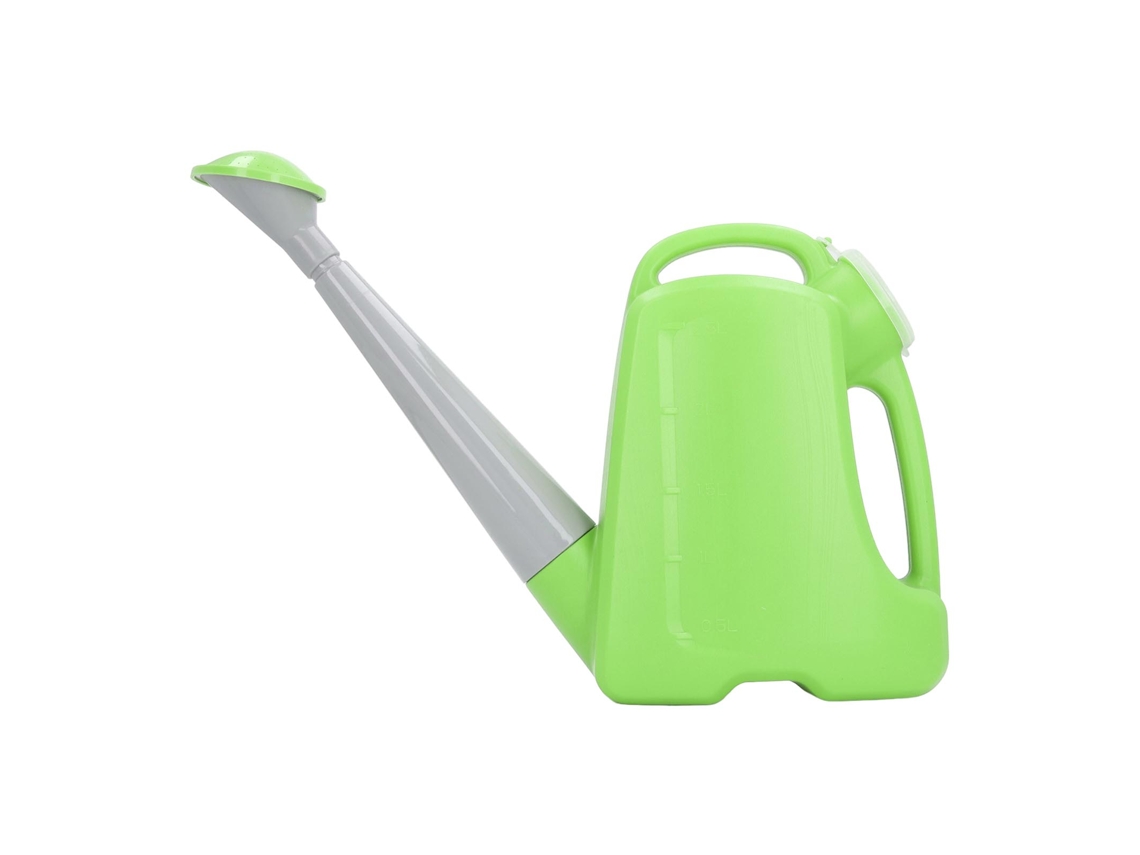 Regadera De Jardín Con Boca Larga Y Gran Capacidad 2.5l Verde Para Plantas Y Flores