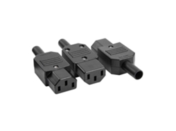 Conjunto de 3 Adaptadores de Tomada Ac250v 10a com 3 Pinos para Painel CHABERLU