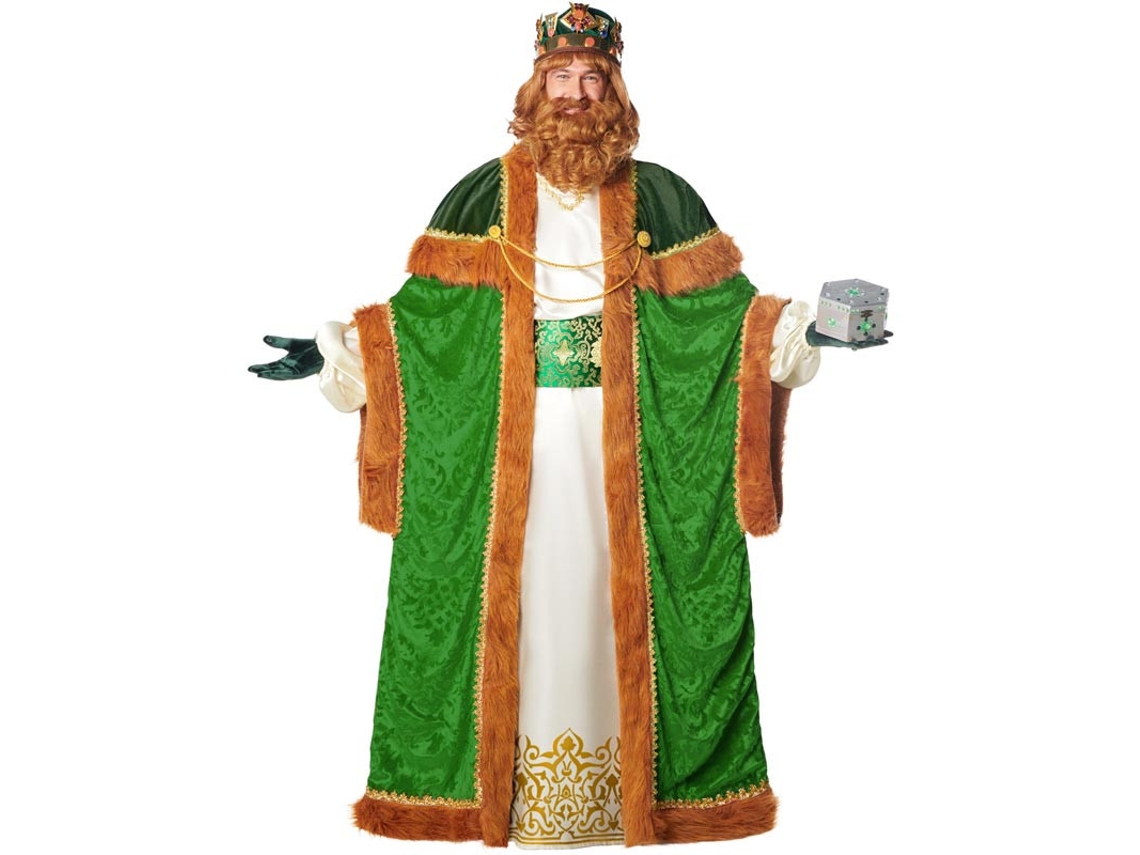 Fato de Homem CAR&GUS Do Rei Mago Gaspar Deluxe (Tam.: XL)
