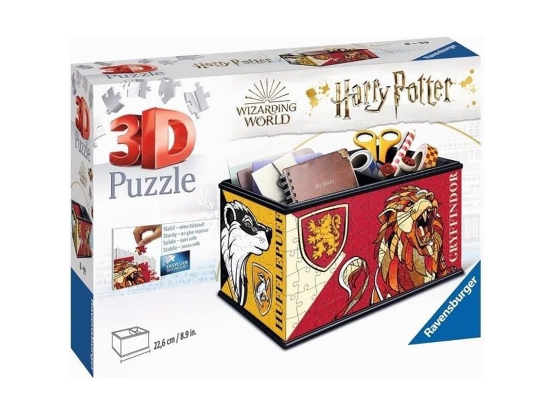 Caixa De Armazenamento De Quebra-cabeças 3d Harry Potter Lurelia