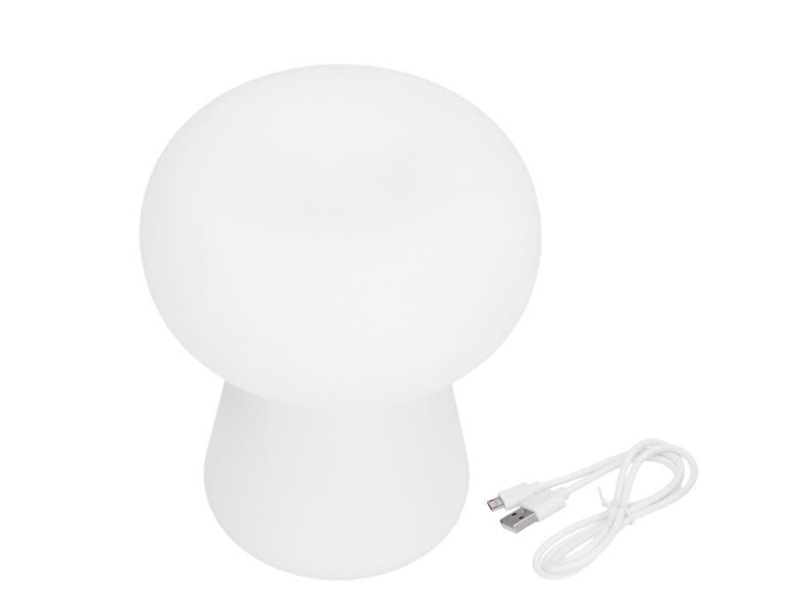 Lurelia Luminária Noturna Led Com Sensor Tbest 3w Em Formato De Cogumelo, Alimentada Por Usb, Para Sala Estar