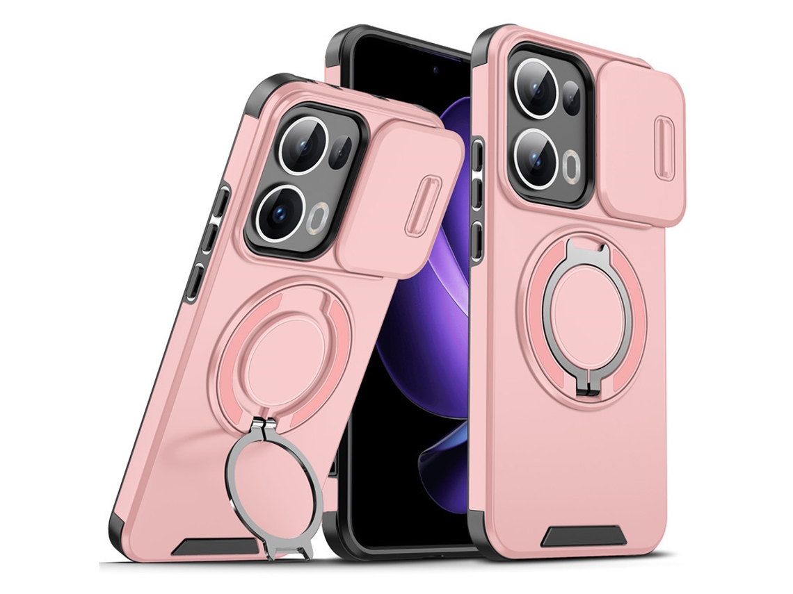 Anel De Suporte Anti-queda Para Capa De Celular Com Janela Deslizante Oppo Linkerosa - Realme 15 5g