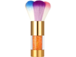 Pincel De Remoção De Poeira Para Unhas De Acrílico, Pincel Colorido Com Cabo De Strass