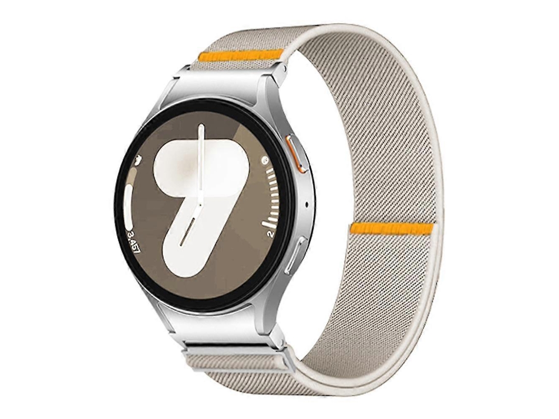 Pulseira De Nylon Elástica Ajustável Com Laço Único, Compatível Samsung Galaxy Watch Fe/ 7/ 6/ 5/ 4, Opção Contemporânea