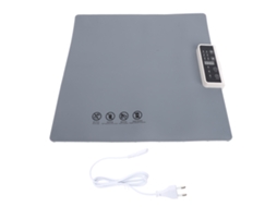 Bandeja elétrica aquecedora rolável silicone 5 níveis temp temporizador 1h/2h/4h 220v | S/MARCA