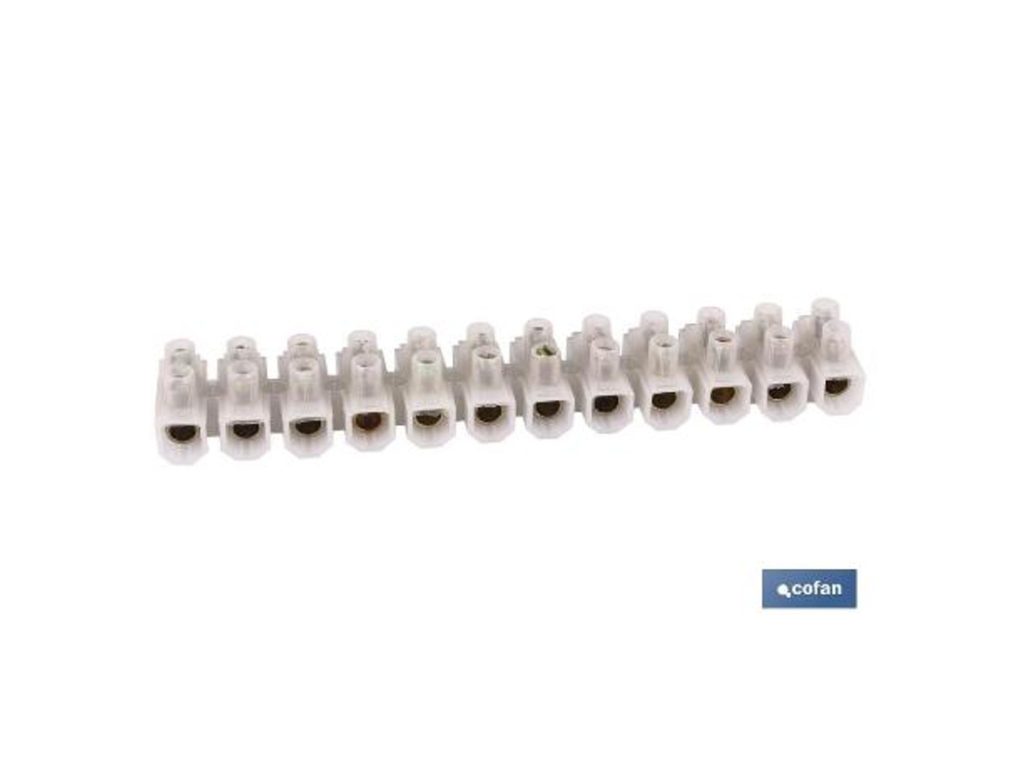 Regleta conexión blanca (10mm)