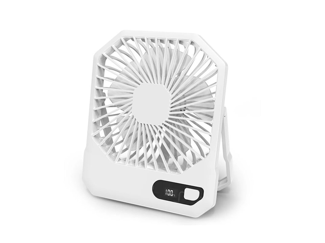 Ventilador Plegable Portátil K68 Blanco