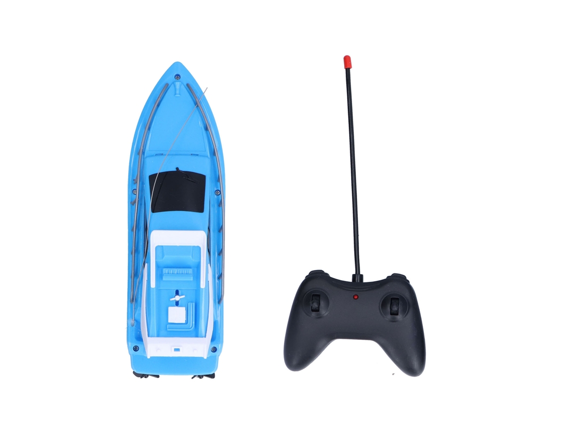 Primerox barco de Controle Remoto 2.4ghz de Alta Velocidade para Crianças Brinquedo de Corrida Azul