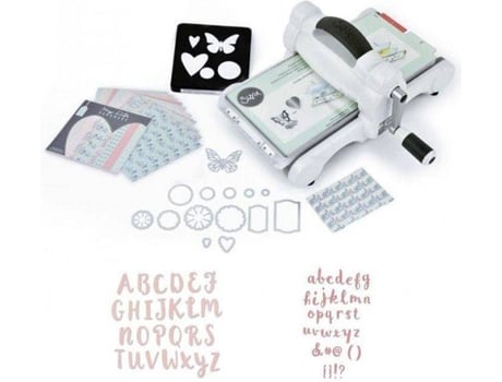 Plotter de Corte SIZZIX Big Shot Edição Alfabeto