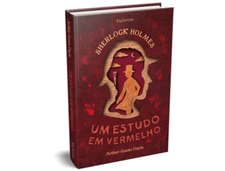 Livro Sherlock Holmes Um Estudo Em Vermelho - Edição Capa Dura De Arthur Conan Doyle (português Do Brasil)