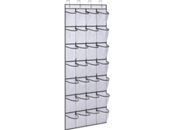 Lurelia Gancho Organizador, 4 Unid., Para Porta, Para Toalhas E Roupas, 55 X 170 Cm, Branco