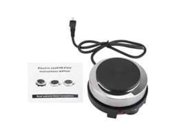 Fogareiro elétrico mini 500w, placa de cozinha portátil, aquecimento rápido | S/MARCA